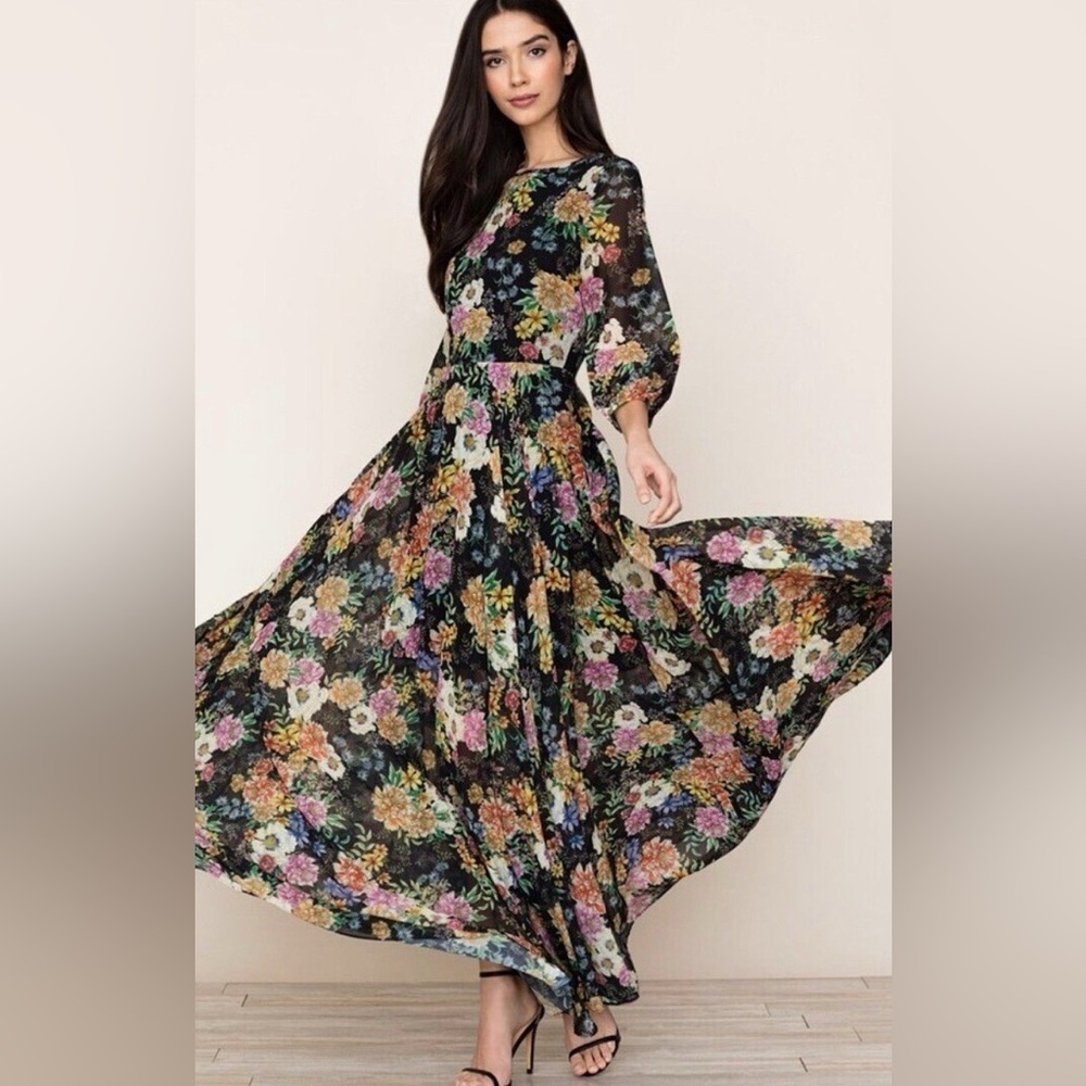 Yumi Kim Woodstock Anthropologie Floral Maxi Dress
